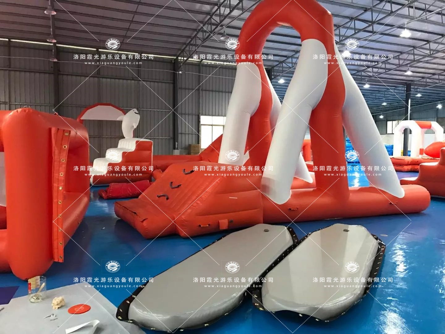 安图水上闯关道具