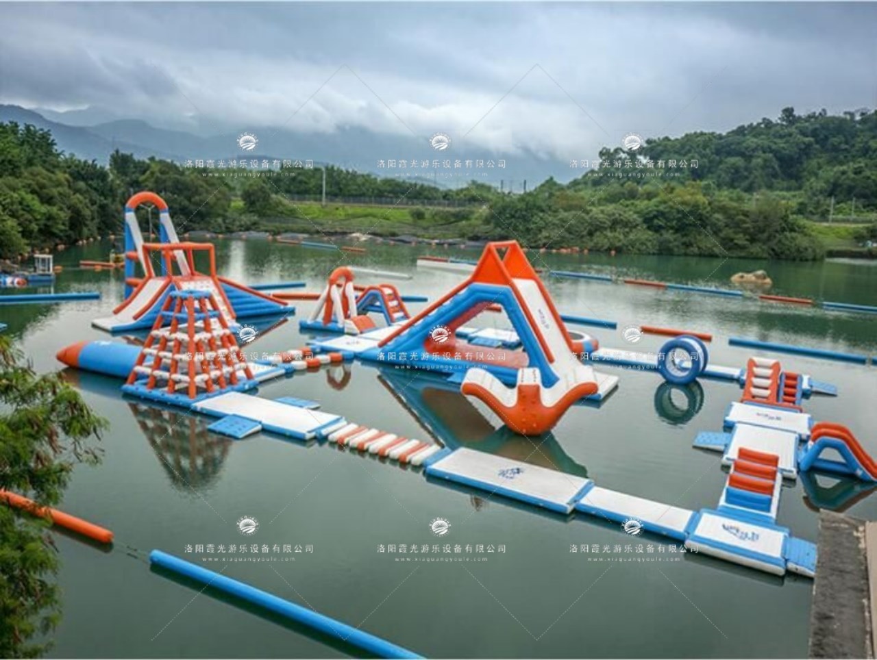 安图水上闯关乐园